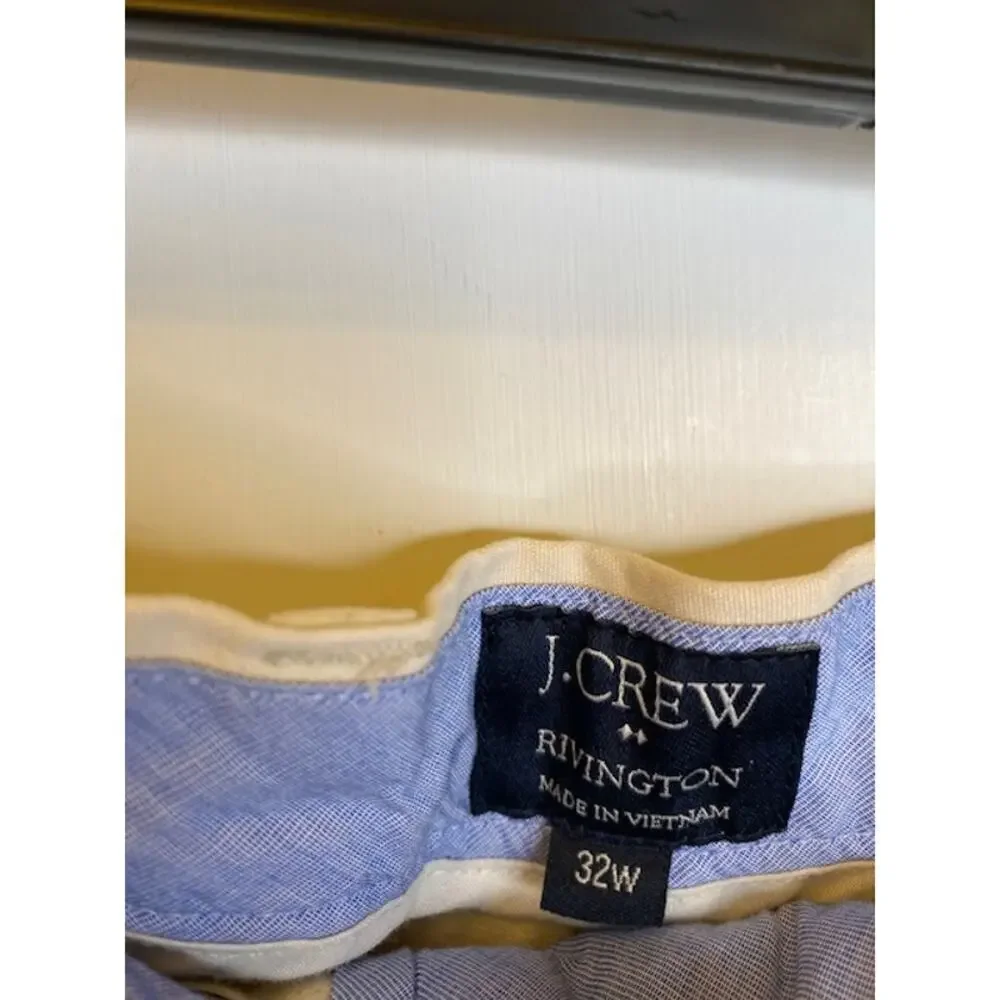 J. Crew Rivington Men's Shorts Size‎ 32w Cream
